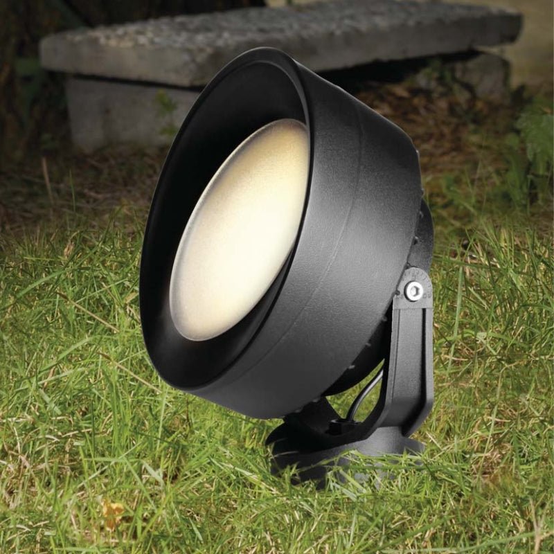 Reflector LED Con Estaca Jardín 10W De Tecnopolímeros, Uso Exterior - Wattko